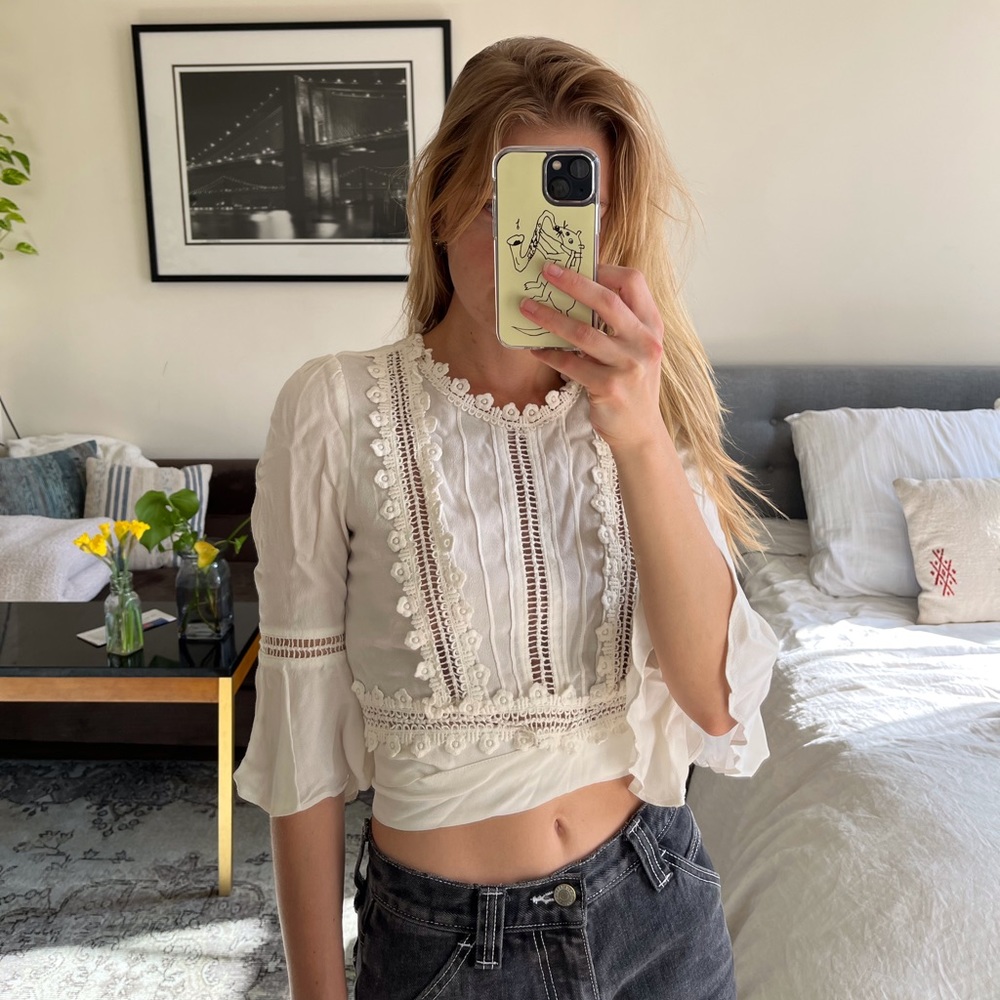 For Love & Lemons Crop Top